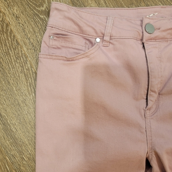 Seven Jeans High Rise Skinny Booty Shaper Mauve Jeans size 14 - Picture 3 of 10